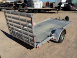 Alcom 12X72 Single Axle, Aluminum, 3K GVWR, Utility Stock #USD6948 - Thumbnail 2