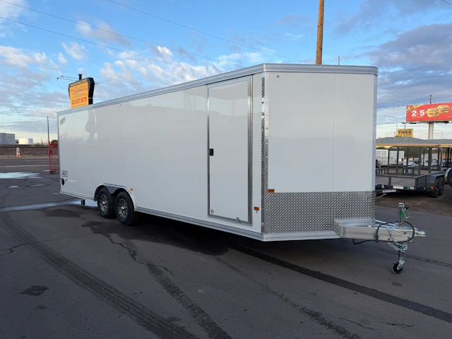 EZ Hauler 8.5'x24' XLT-P Aluminum Car Hauler w/ Rear Ramp Door (NXTCH)