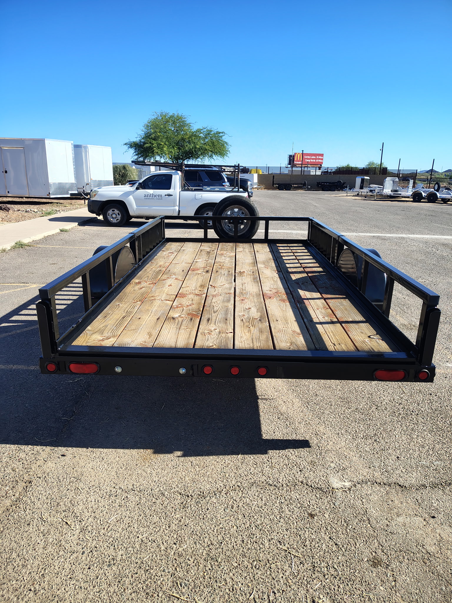 Bigtex 12x77 Single Axle utility - Stock #USD7132 - Image 4 of 7