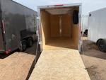 Alcom 12x6 All Aluminum NXT Enclosed, 3K GVWR, Side Door, Ramp Door Stock #ALC262 - Thumbnail 7