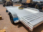 Aluma 14x78 All Aluminum, 7K GVWR, Tandem Axle, W/ Bi-Fold Tailgate (7814ESA-TA-EL-BT) Stock #ALU398 - Thumbnail 2