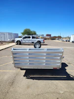 Aluma 10x68 All Aluminum, 3K GVWR, Heavy Single Axle, Bi-Fold Tailgate (6810H-S-BT) Stock #ALU368 - Thumbnail 3