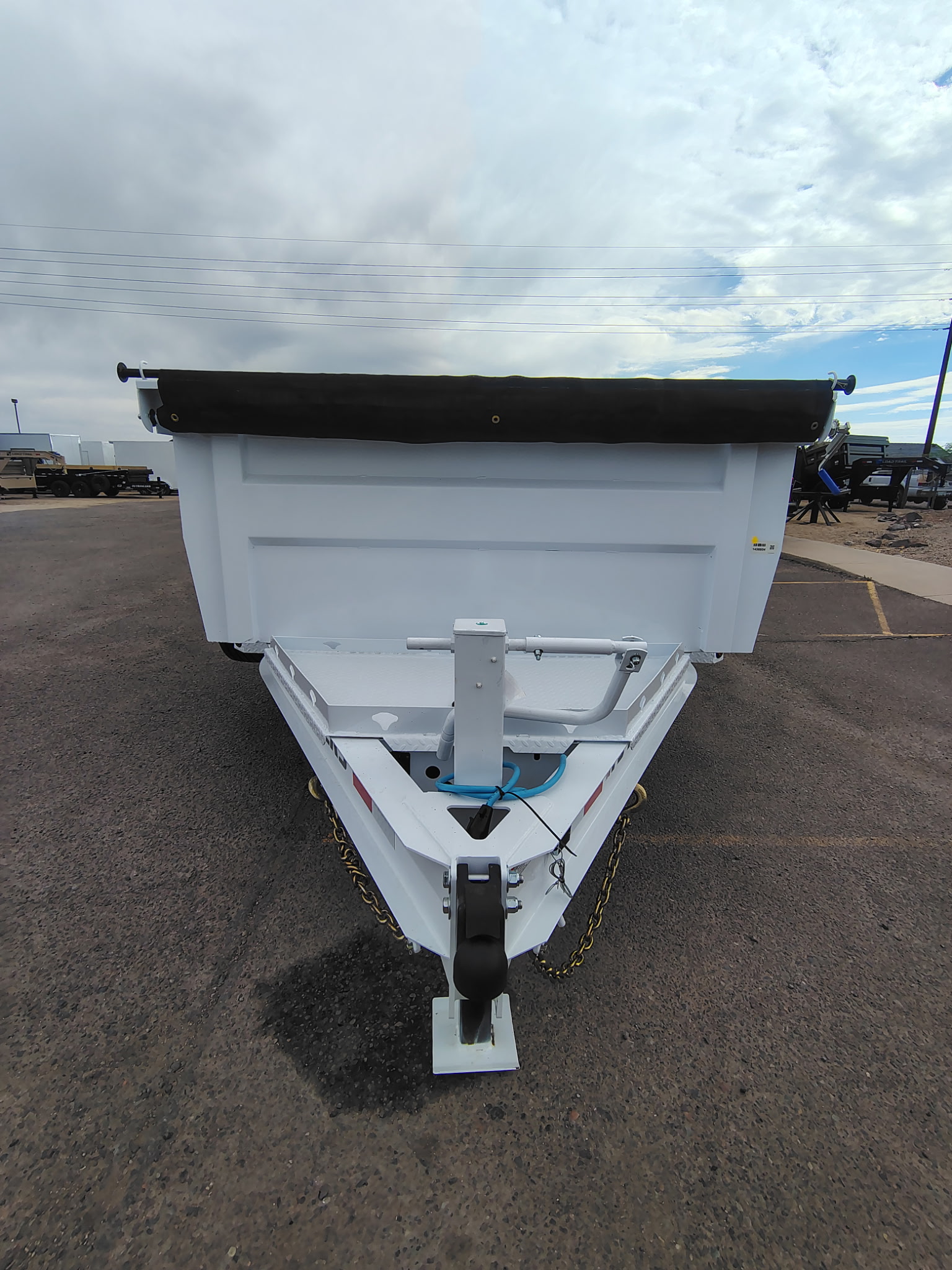 PJ Trailers 14'x84" Scissor Low-Pro High Side Dump Trailer w/ 36" Sides (DM)