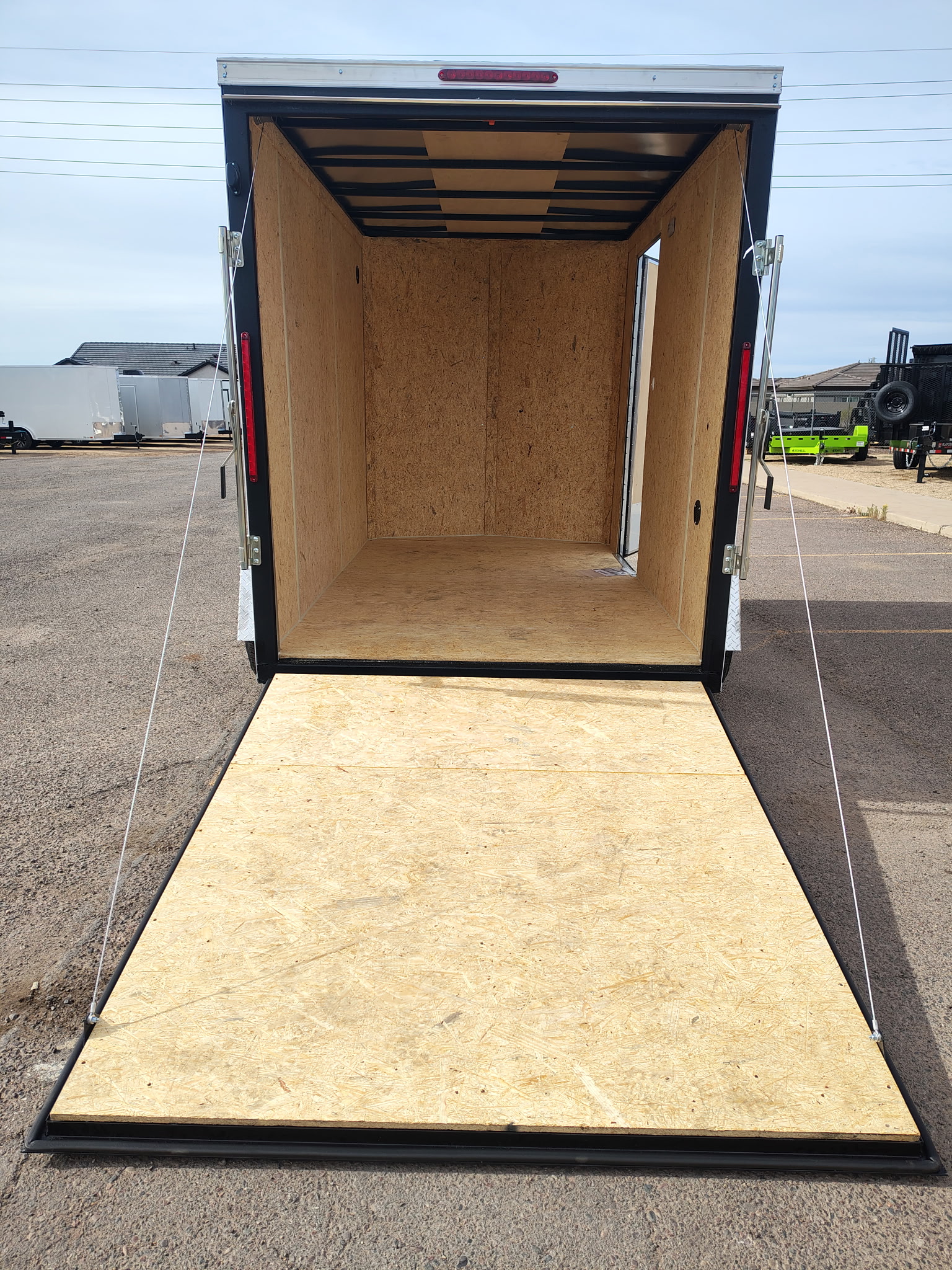 Compass 10x6 Indigo DLX, 3K GVWR, Ramp Door - Stock #CMP2863 - Image 6 of 7