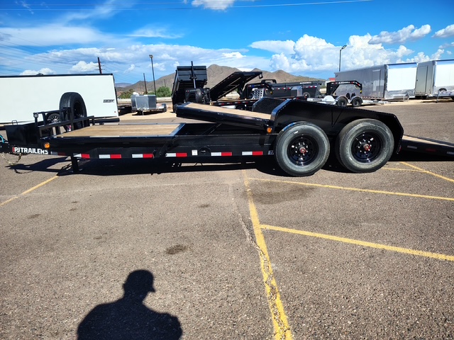 P.J. Trailers 22x83" Equipment Tilt, 16K GVWR, 14PLY, Blackwood Deck - Stock #PPJ10869 - Image 4 of 6