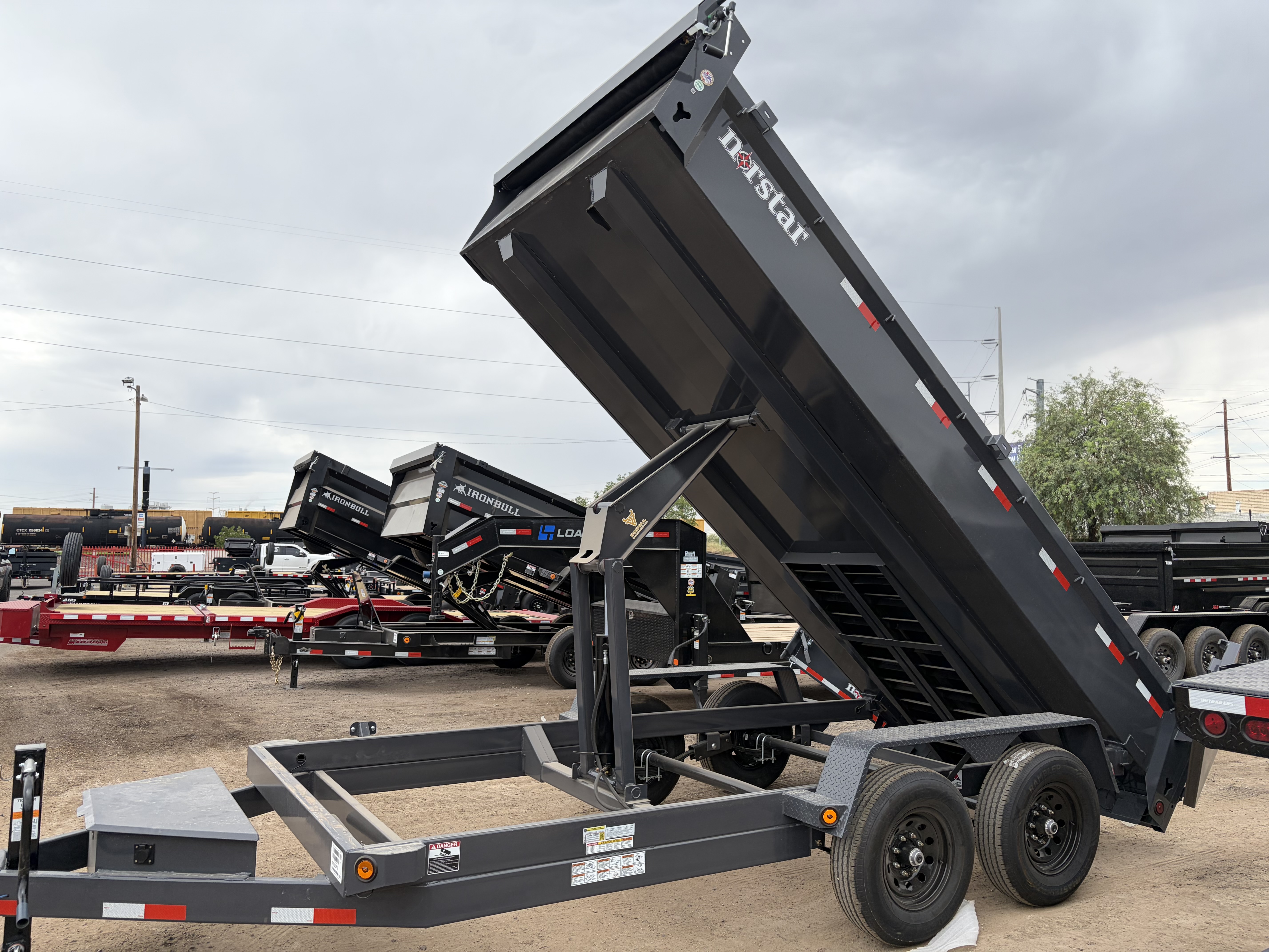 Norstar 16x83 Norstar Tandem Axle Dump, 14K GVWR, 20" Sides - Stock #NST1478 - Image 9 of 11