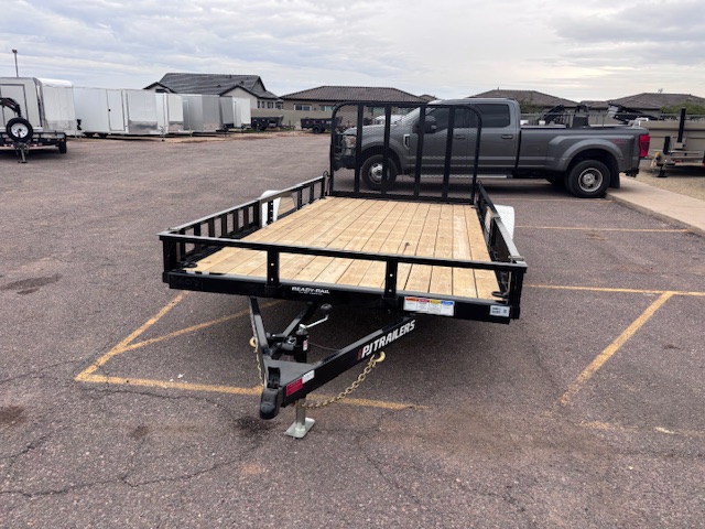 P.J. Trailers 14x83 Single Axle, 3K GVWR, Channel Utility, ATV - Stock #PPJ11020 - Image 6 of 6