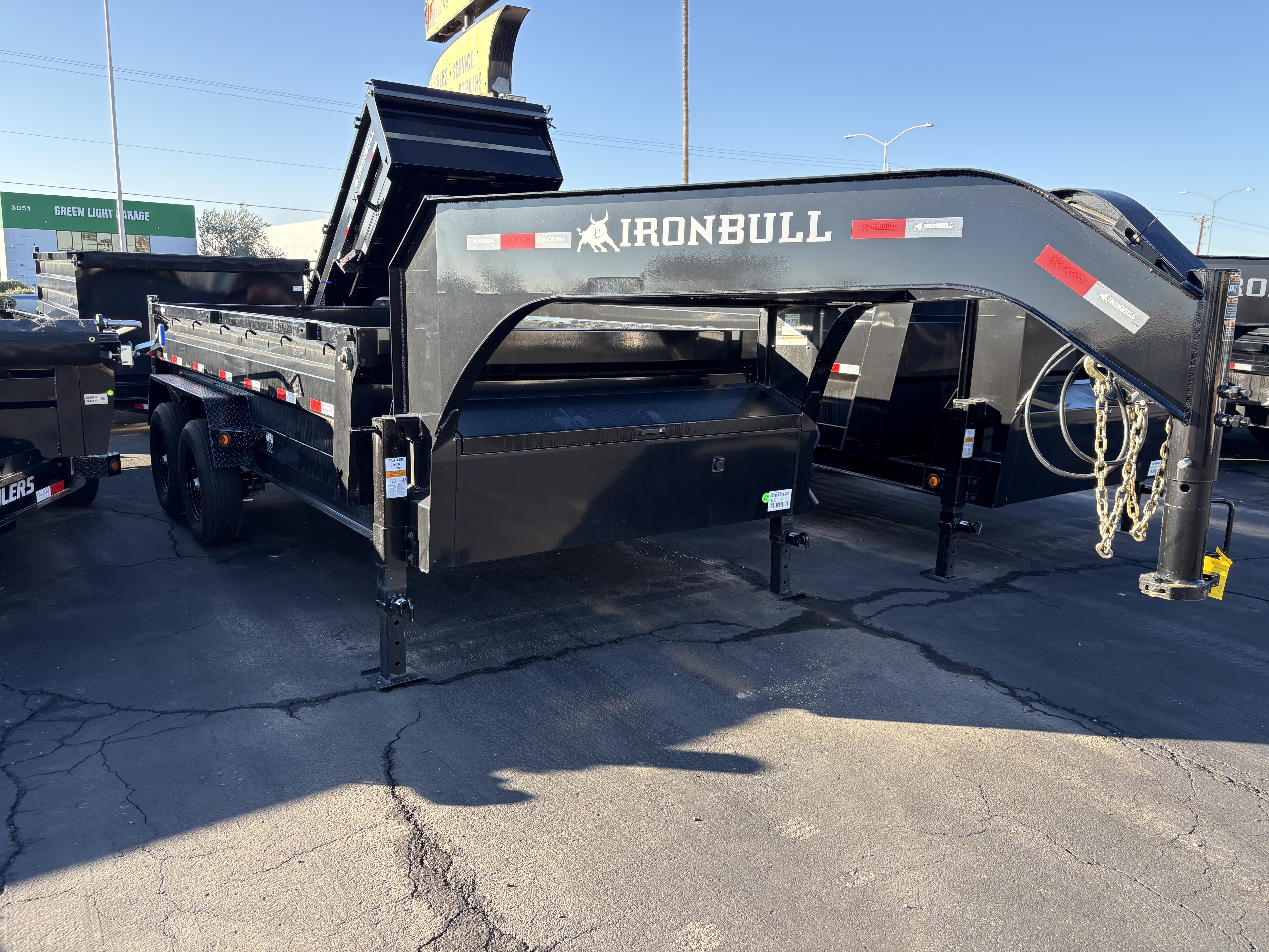 Norstar 14x83 IronBull Gooseneck, Tandem Axle Dump, 14K GVWR, 24" Sides - Stock #NST1320 - Image 2 of 5