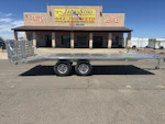 Aluma 20x102 All Aluminum, 10K GVWR, Tandem Axle Deckover, W/ Bi-Fold Tailgate (1020H-TA-BT-DT-RR-RTD) Stock #ALU419-SM - Thumbnail 10