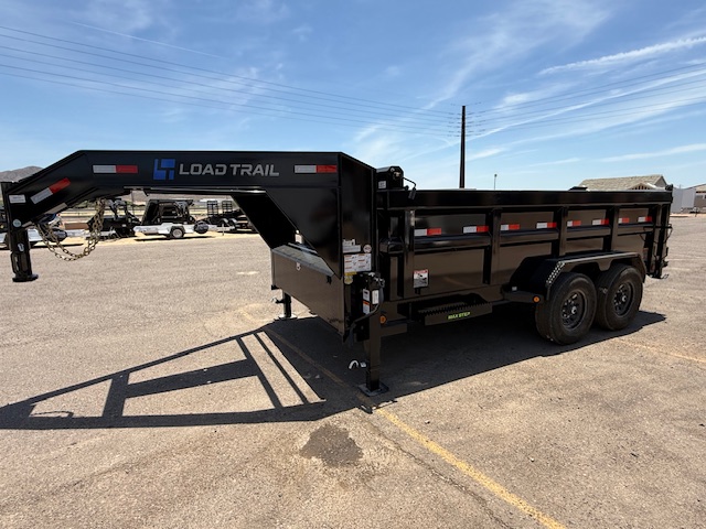 Load Trail 14x83 Gooseneck, Tandem Axle, 14K GVWR, Low-Pro Dump, 36" Sides - Stock #LTD905 - Image 5 of 6