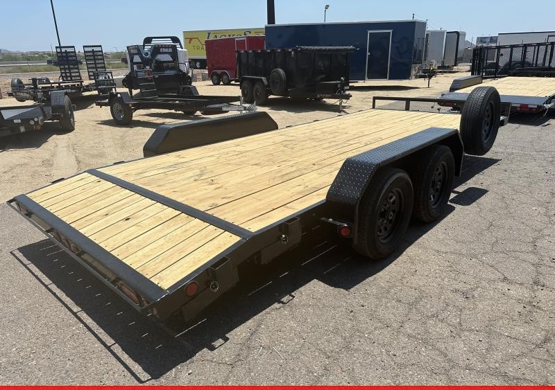 P.J. Trailers 18x83" Tandem Axle, 7K GVWR, Carhauler - Stock #PPJ10963 - Image 2 of 4