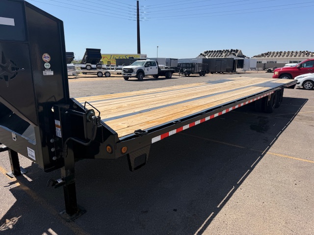 Norstar 36x102 Gooseneck Low Pro Flat Deck, Slide Out Ramps, 22K GVWR - Stock #NS488 - Image 5 of 7