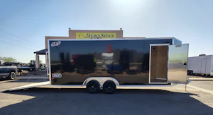 Alcom 20x8.5 All Aluminum XLT-P Car Hauler, Limited Model, 10K GVWR, Ramp Door