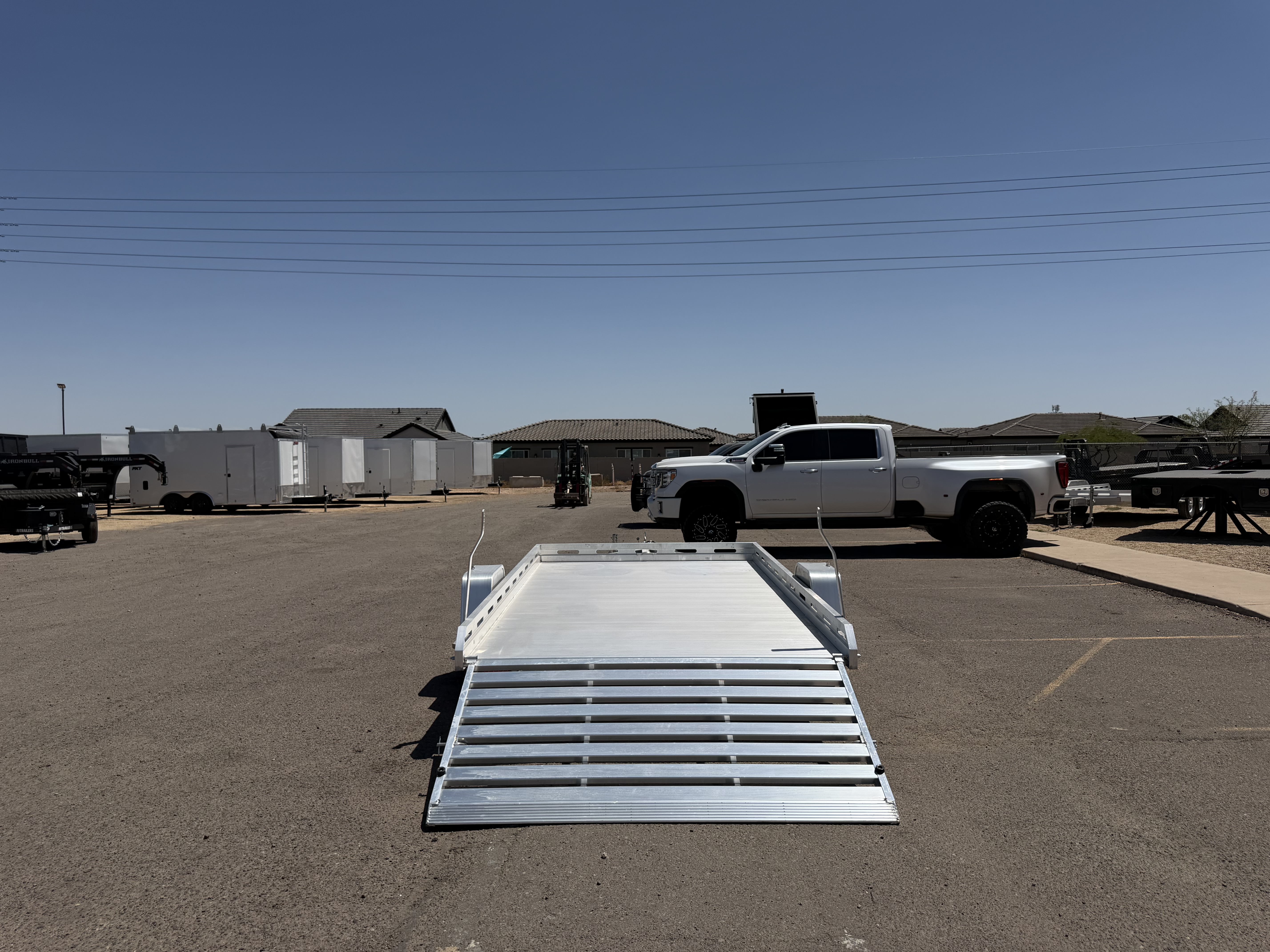 Aluma 12'x80" Aluminum Utility Trailer w/ Tailgate (8012S)