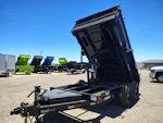 Norstar 12x72 IronBull Tandem Axle Dump, 15K GVWR, 24" Sides, Solar Charger Stock #NST1509 - Thumbnail 3