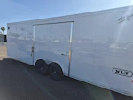 Alcom 24x8.5 All Aluminum XLT-P Car Hauler, Elite Escape Door, 10K GVWR, Ramp Door Stock #ALC244 - Thumbnail 3