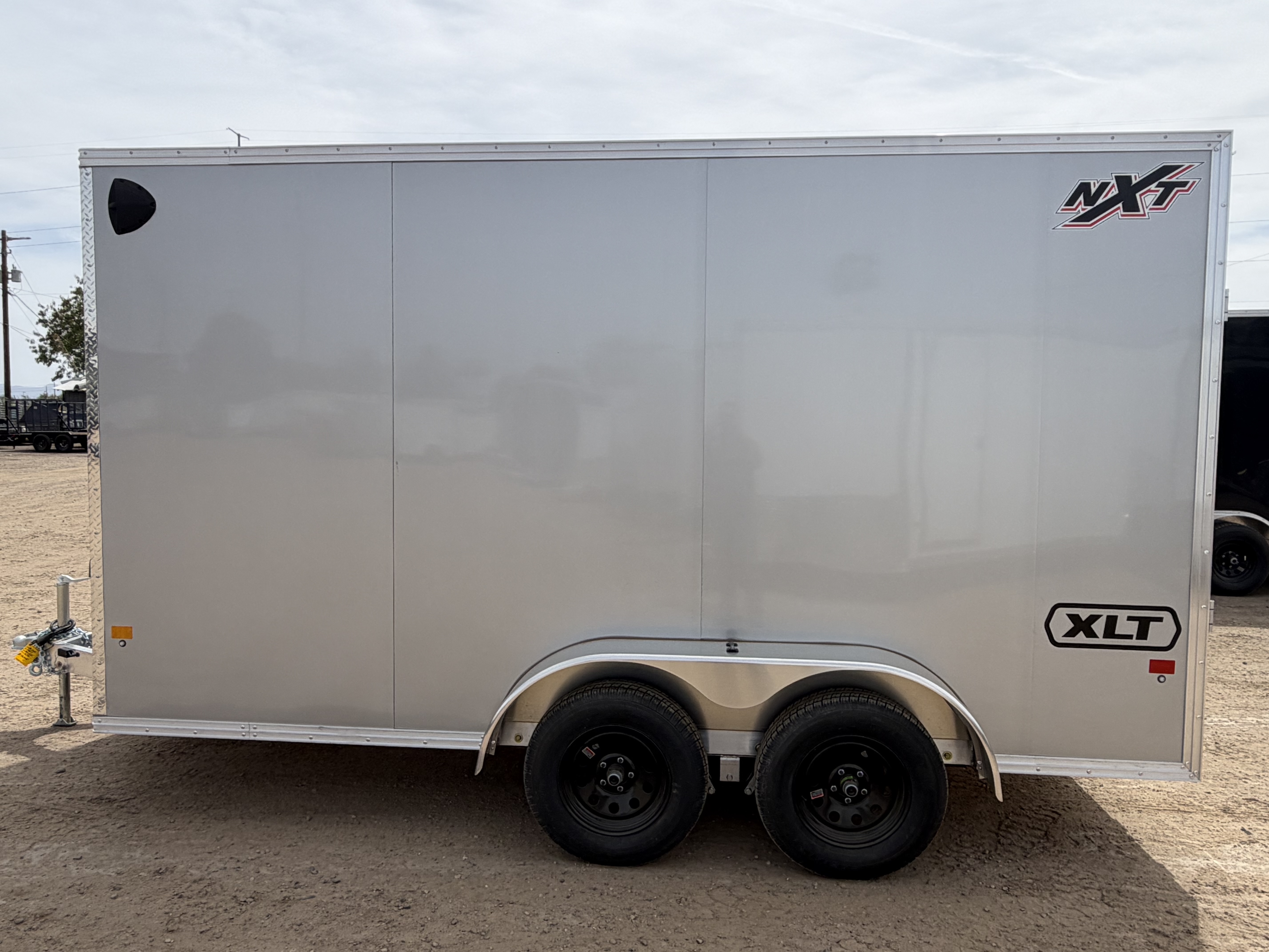 Alcom 12x6 All Aluminum NXT Enclosed, 3K GVWR, Side Door, Ramp Door - Stock #ALC262 - Image 4 of 8