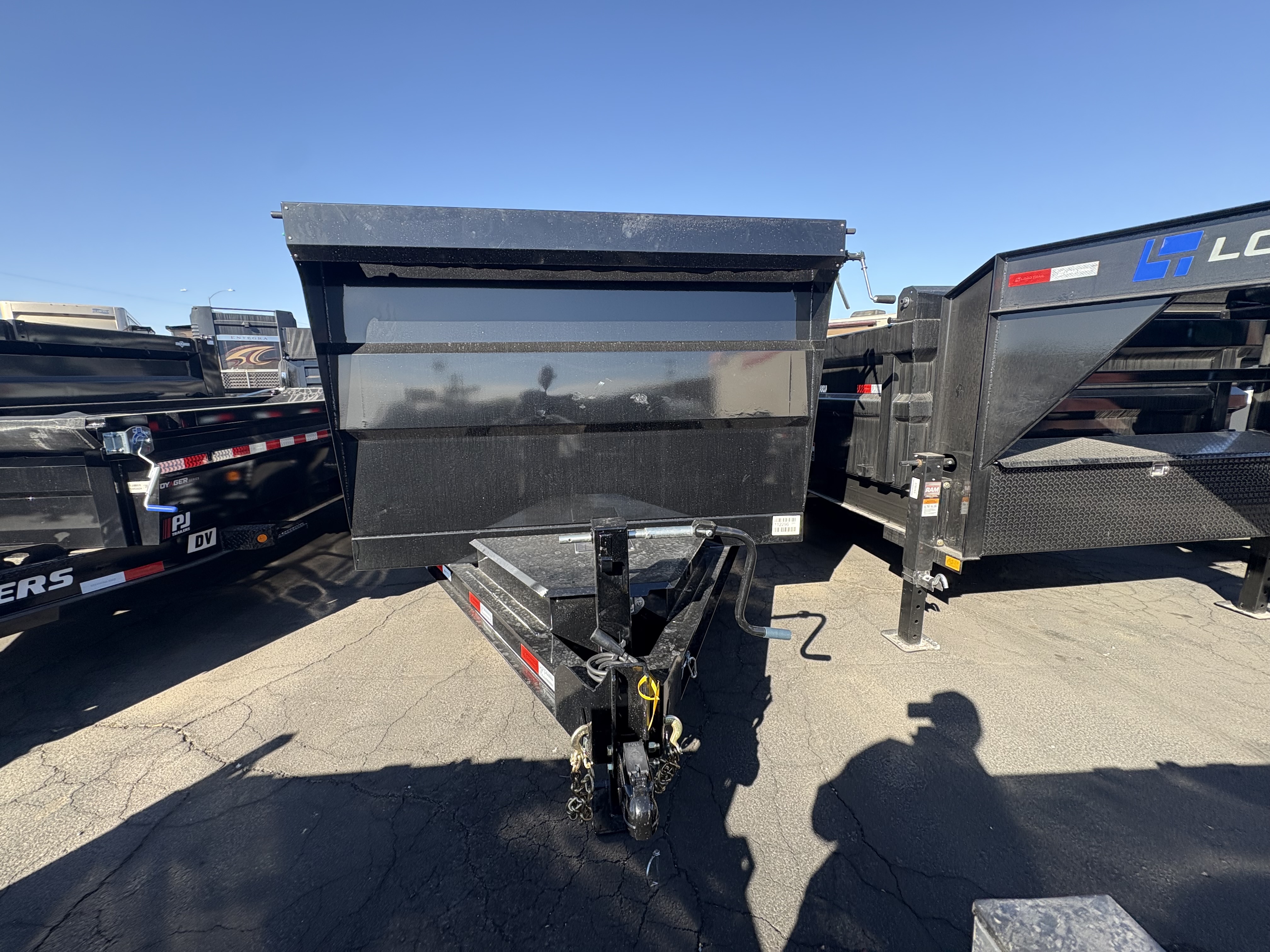 Norstar 14x83 IronBull Tandem Axle Dump, 15K GVWR, 48" Sides, Solar Charger, 14 Ply Tires - Stock #NST1416 - Image 1 of 5