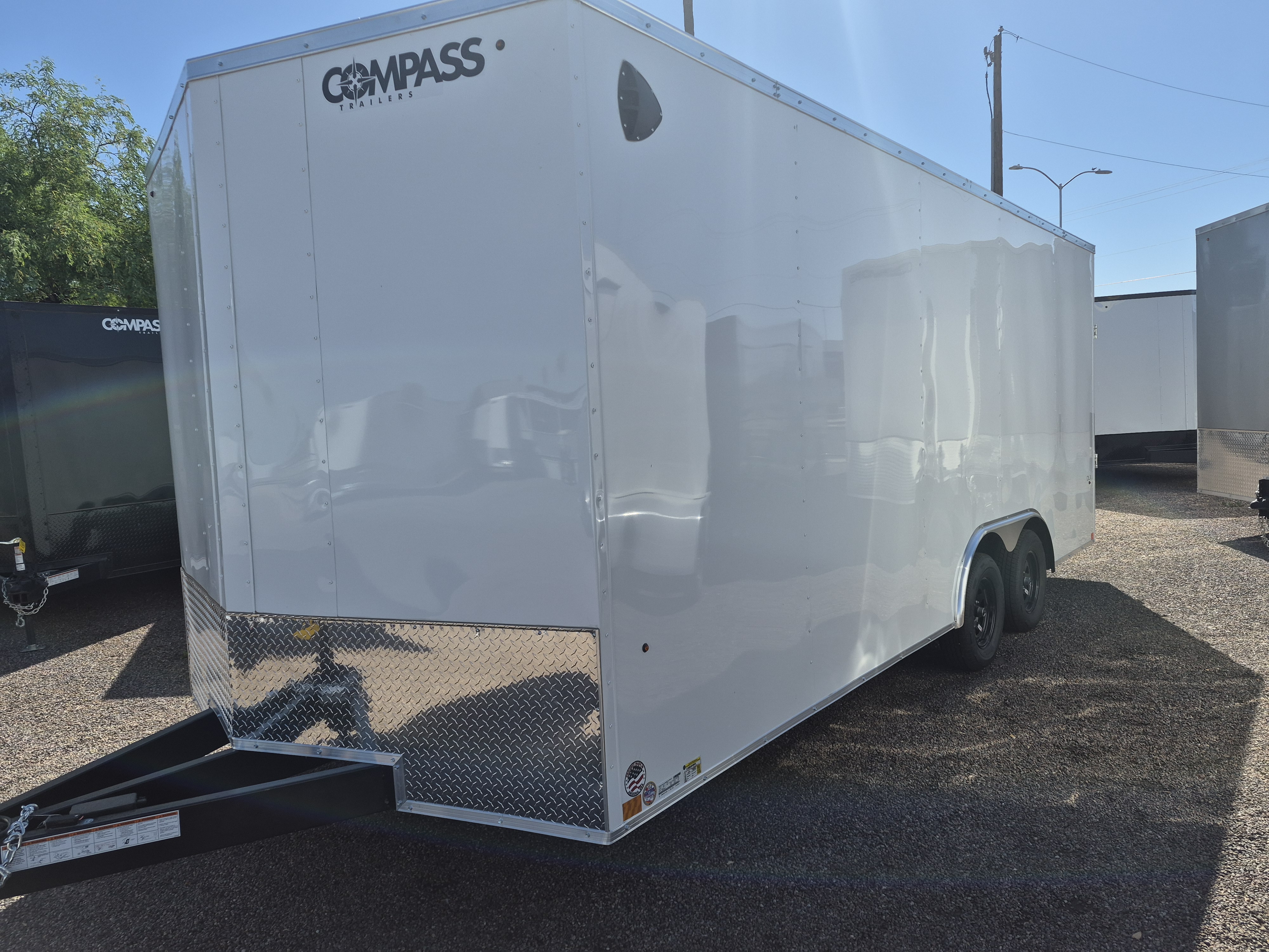 Compass 20x8.5 Indigo DLX, 7K GVWR,Ramp Door - Stock #CMP2812 - Image 3 of 4