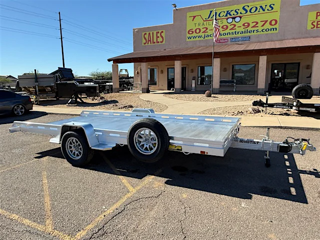 Aluma 15x80 All Aluminum, 4K GVWR, Single Axle (8015TILT-S-EL) - Stock #ALU309 - Image 2 of 11 Aluma 15x80 All Aluminum, 4K GVWR, Single Axle (8015TILT-S-EL) - Stock #ALU309 - Image 2 of 11