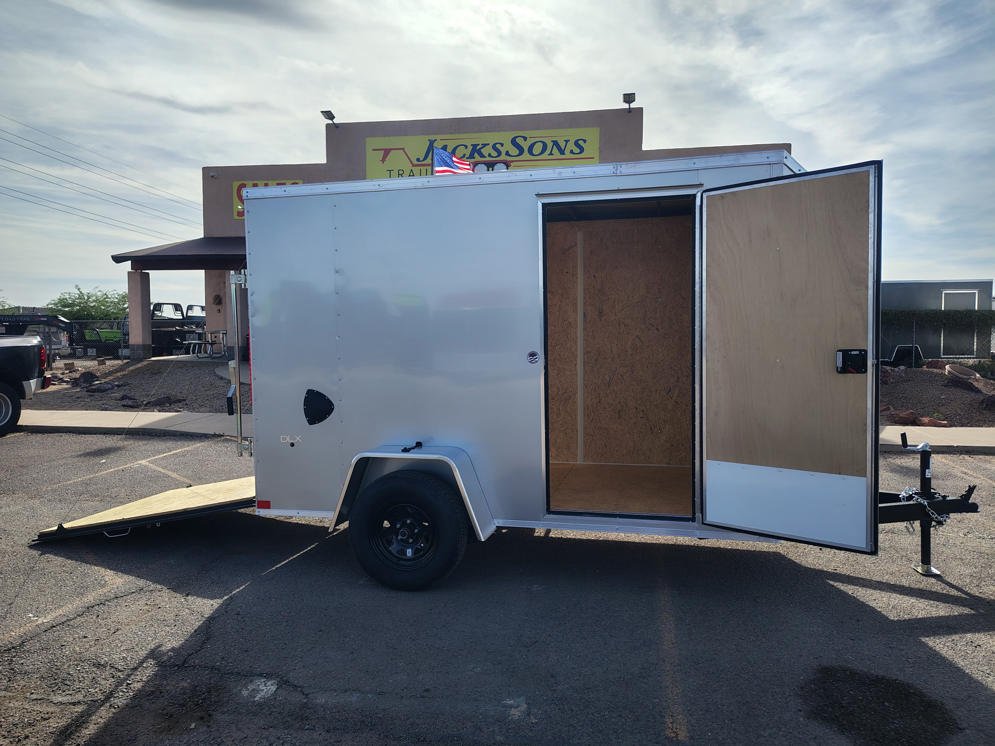 Compass 10x5 Indigo DLX, 3K GVWR, Ramp Door - Stock #CMP2844 - Image 7 of 7