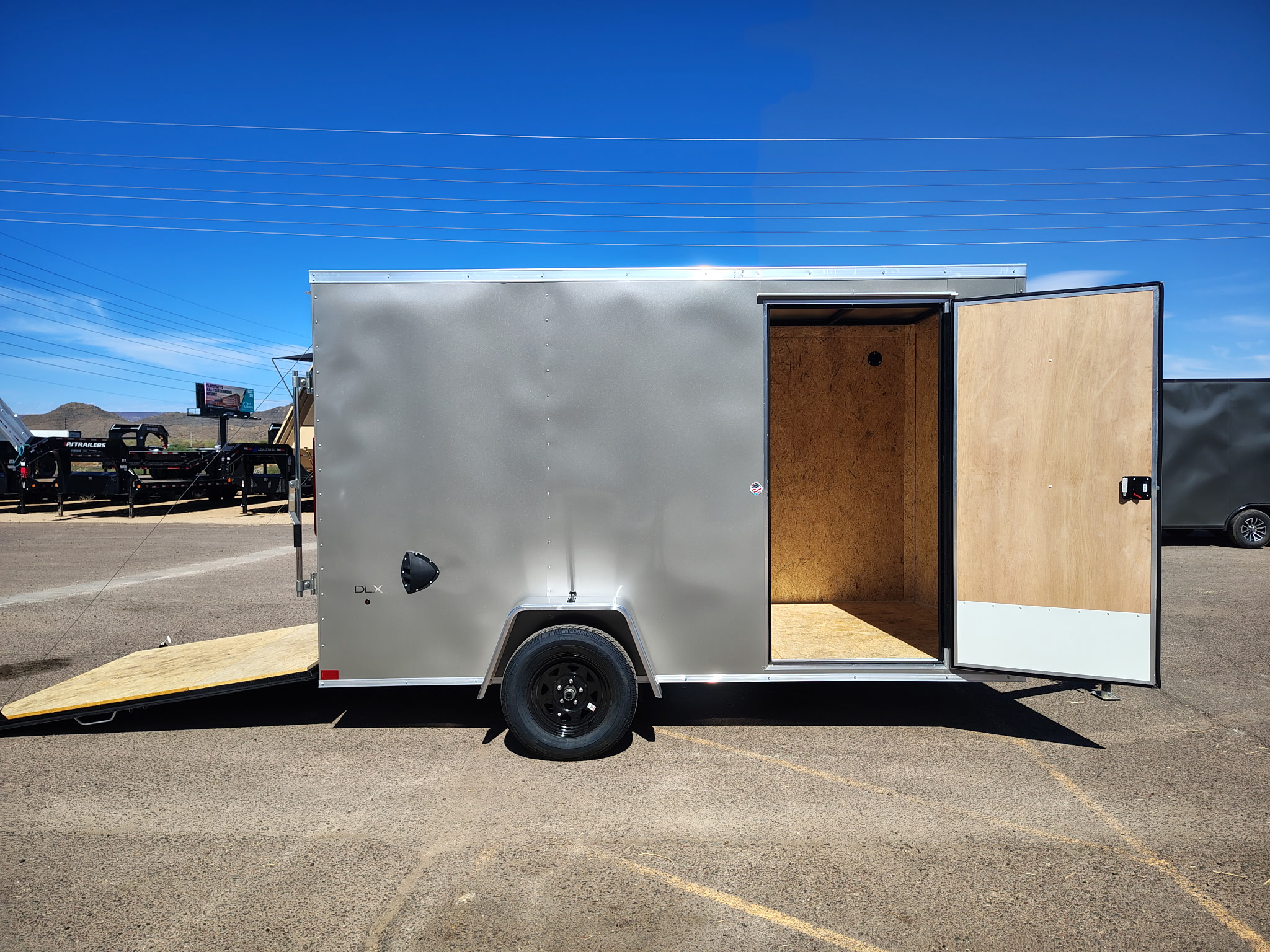 Compass 12x6 Indigo DLX, 3K GVWR, Ramp Door - Stock #CMP2871 - Image 5 of 9