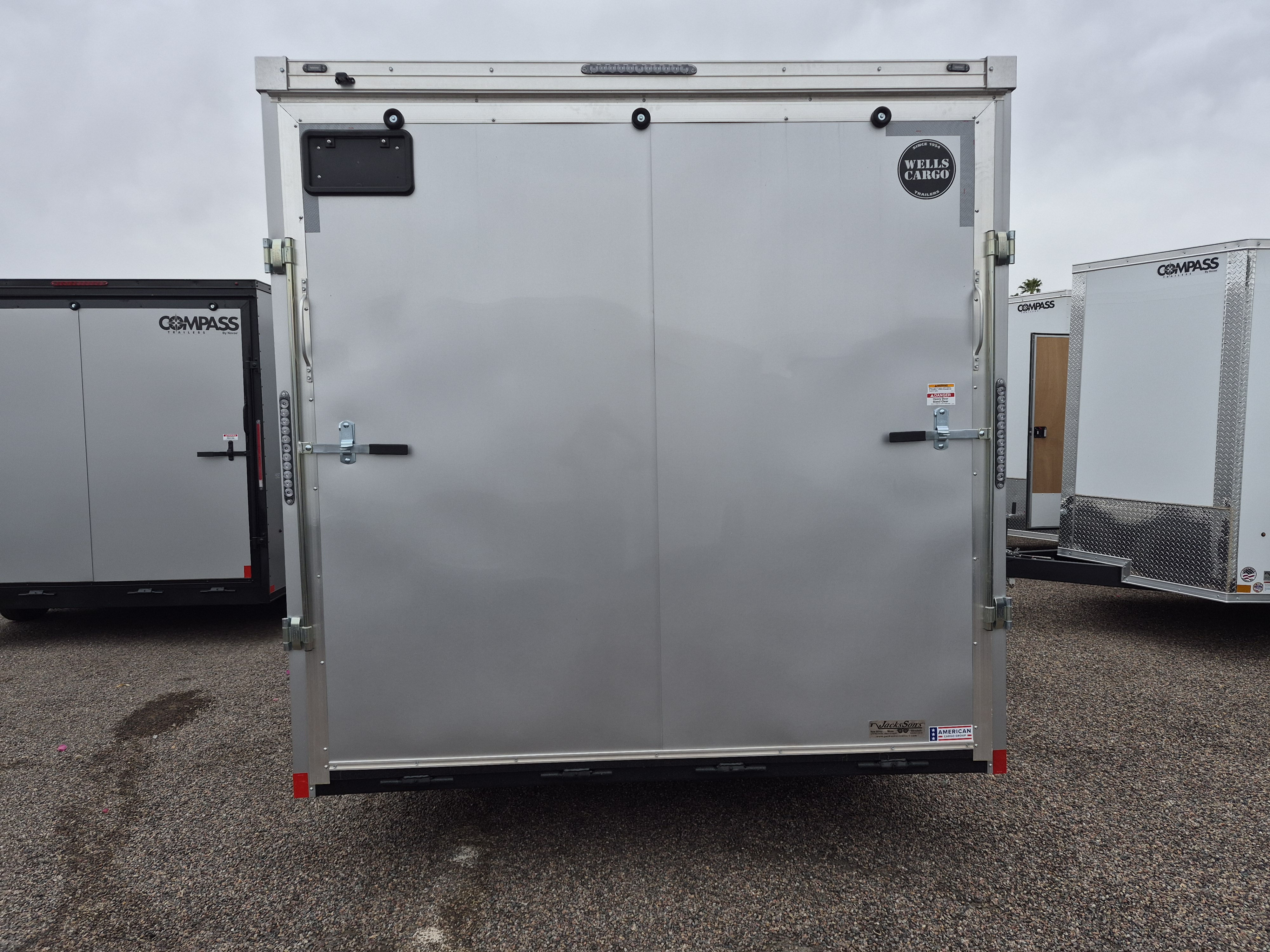 wells cargo 28x8.5 Road Force, 12K GVWR, Ramp Door - Stock #WEL068 - Image 2 of 5