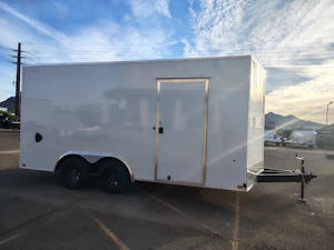 Compass 16x8.5 Indigo DLX, 7K GVWR, Ramp Door