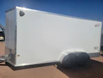 Alcom 16x7 All Aluminum XLTP2 Enclosed, 7K GVWR, Side Door, Ramp Door Stock #ALC226 - Thumbnail 4