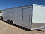 Alcom 20x8.5 All Aluminum, XLT-P Car Hauler, Elite Escape Door, 7K GVWR, Ramp Door Stock #ALC193 - Thumbnail 2