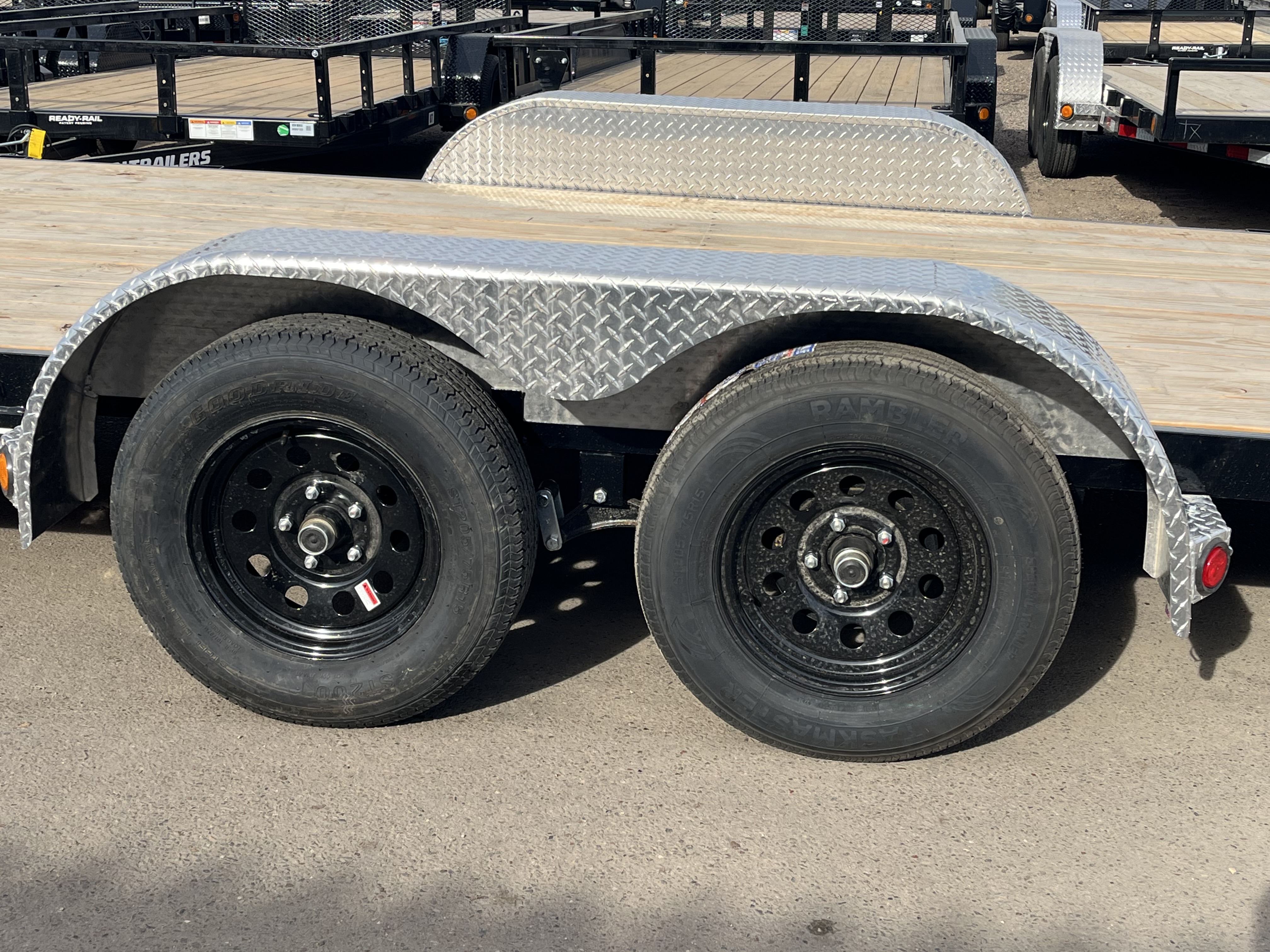 P.J. Trailers 20x83x4" Channel Tandem Axle, 7K GVWR, Carhauler - Stock #PPJ10993 - Image 6 of 10
