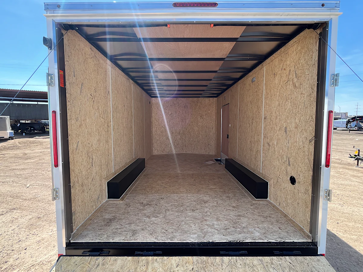 Compass 16x8.5 Indigo DLX, 7K GVWR, Ramp Door - Stock #CMP2807 - Image 9 of 10 Compass 16x8.5 Indigo DLX, 7K GVWR, Ramp Door - Stock #CMP2807 - Image 9 of 10