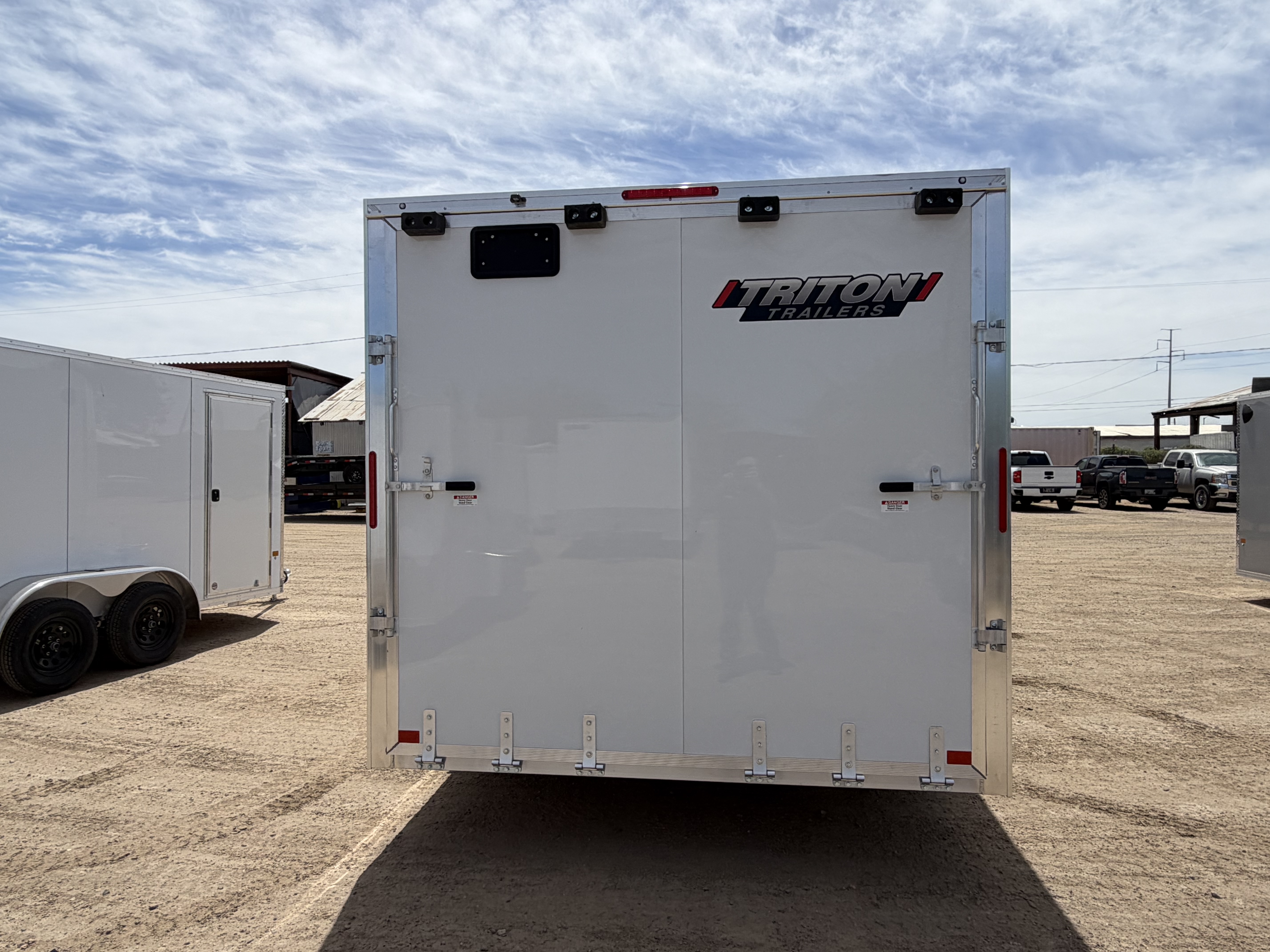 Alcom 16x8.5 All Aluminum XLTP2 Car Hauler, 10K GVWR, Side Door, Ramp Door - Stock #ALC267 - Image 3 of 8