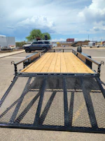 P.J. Trailers 18x83 Tandem Axle, 7K GVWR, Channel Utility Stock #PPJ11153 - Thumbnail 7
