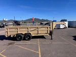 Load Trail 16x83 Gooseneck, Tandem Axle, 16 GVWR, Low-Pro Dump, 36" Sides Stock #LTD914 - Thumbnail 2