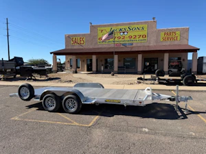 Aluma 16'x82" Aluminum Tilt Trailer (8216TILT)