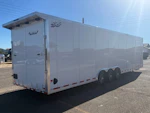 Triton 34x8.5 All Aluminum LOADED Car Hauler, Elite Escape Door, Cabinets/Winch, 14K GVWR, Ramp Door Stock #USD4729 - Thumbnail 19