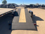 P.J. Trailers 24x83x6" Channel, Equipment Tilt, 14K GVWR, 14PLY, Blackwood Deck Stock #PPJ10979 - Thumbnail 6