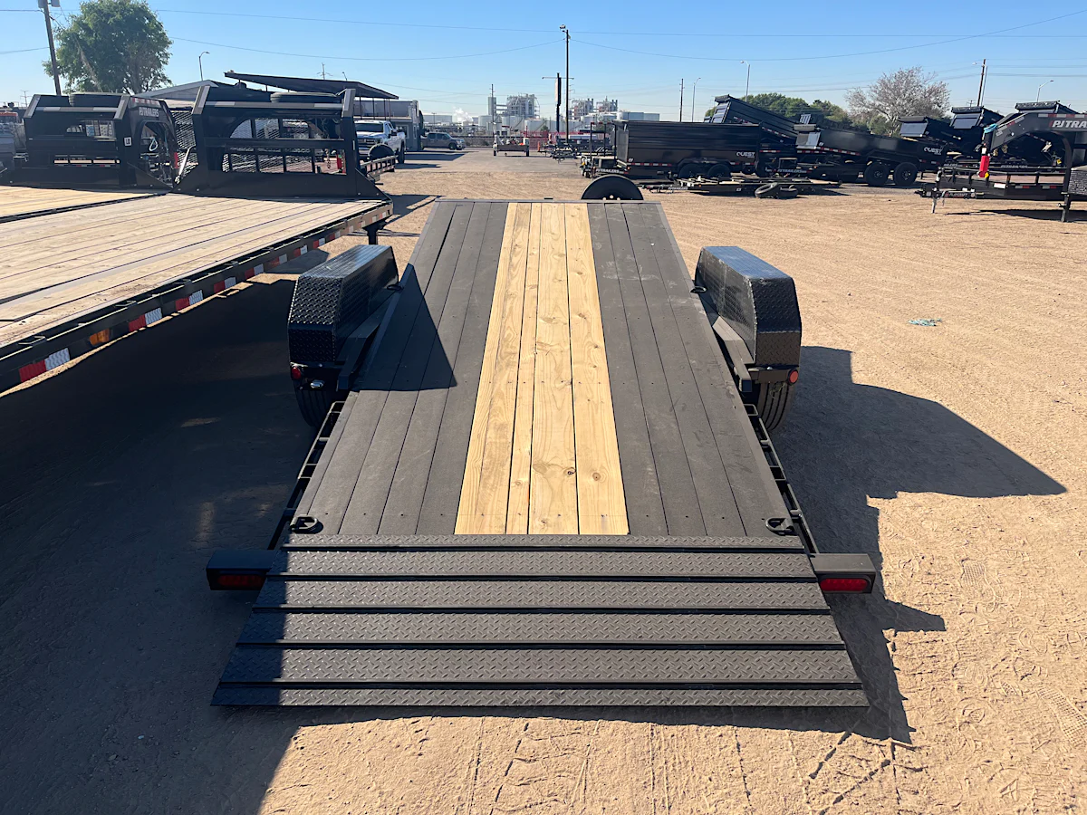 P.J. Trailers 24x83x6" Channel, Equipment Tilt, 14K GVWR, 14PLY, Blackwood Deck - Stock #PPJ10979 - Image 6 of 9 P.J. Trailers 24x83x6" Channel, Equipment Tilt, 14K GVWR, 14PLY, Blackwood Deck - Stock #PPJ10979 - Image 6 of 9