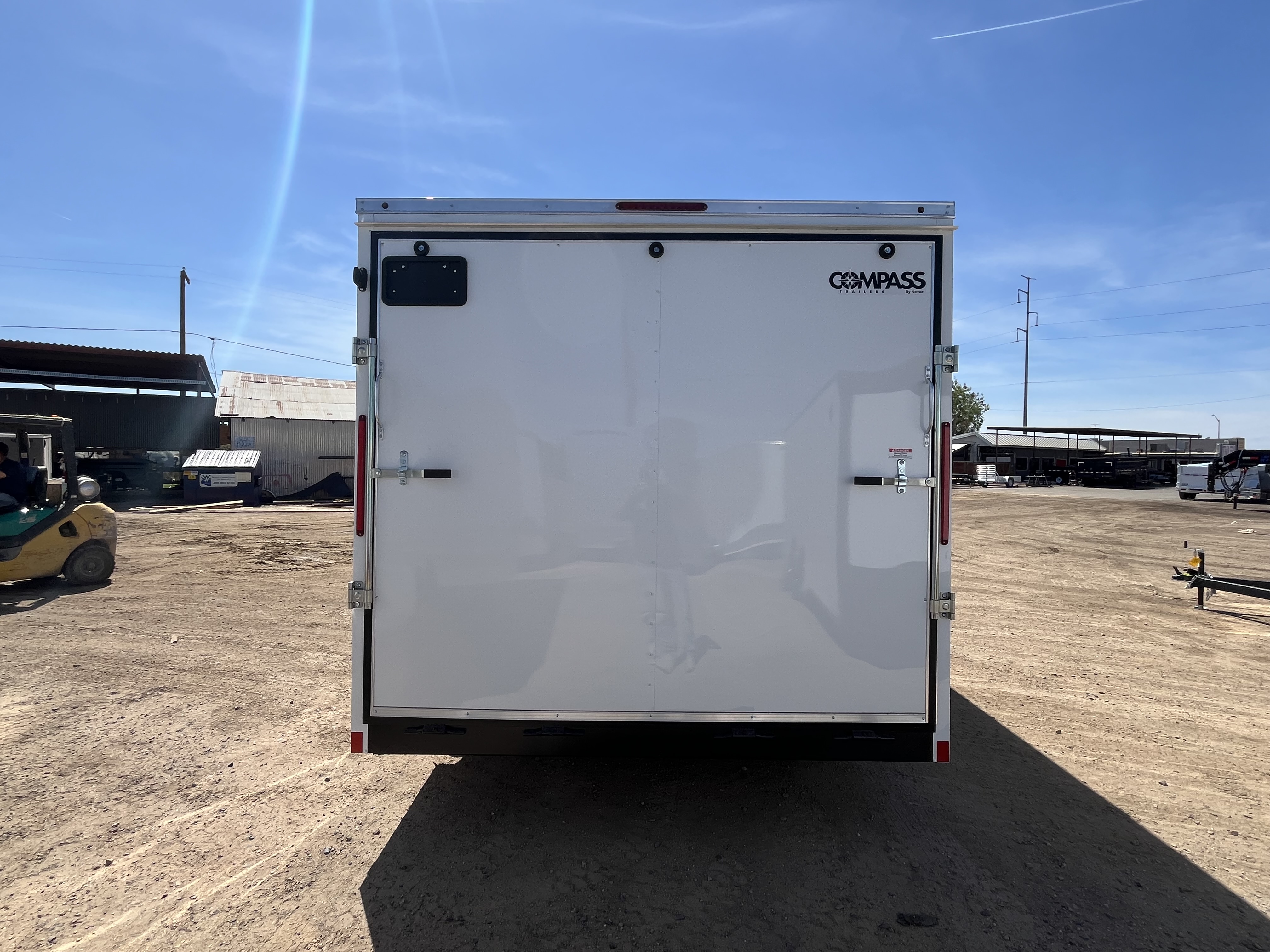 Compass 16x8.5 Indigo DLX, 7K GVWR, Ramp Door - Stock #CMP2807 - Image 5 of 10