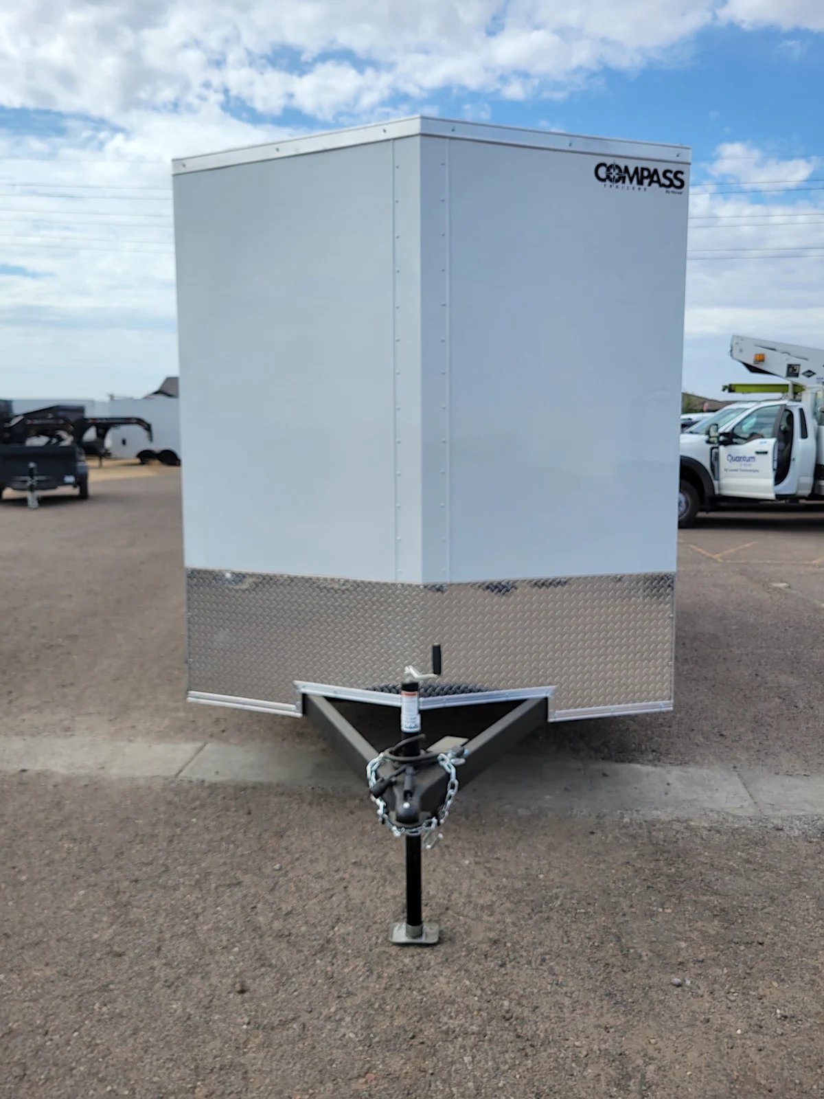 Compass 14x7 Indigo DLX, 7K GVWR, Ramp Door - Stock #CMP2951 - Image 1 of 6 Compass 14x7 Indigo DLX, 7K GVWR, Ramp Door - Stock #CMP2951 - Image 1 of 6