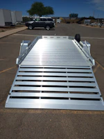 Aluma 12x77 All Aluminum, 3K GVWR, Heavy Single Axle (7712H-S-TG) Stock #ALU425 - Thumbnail 6