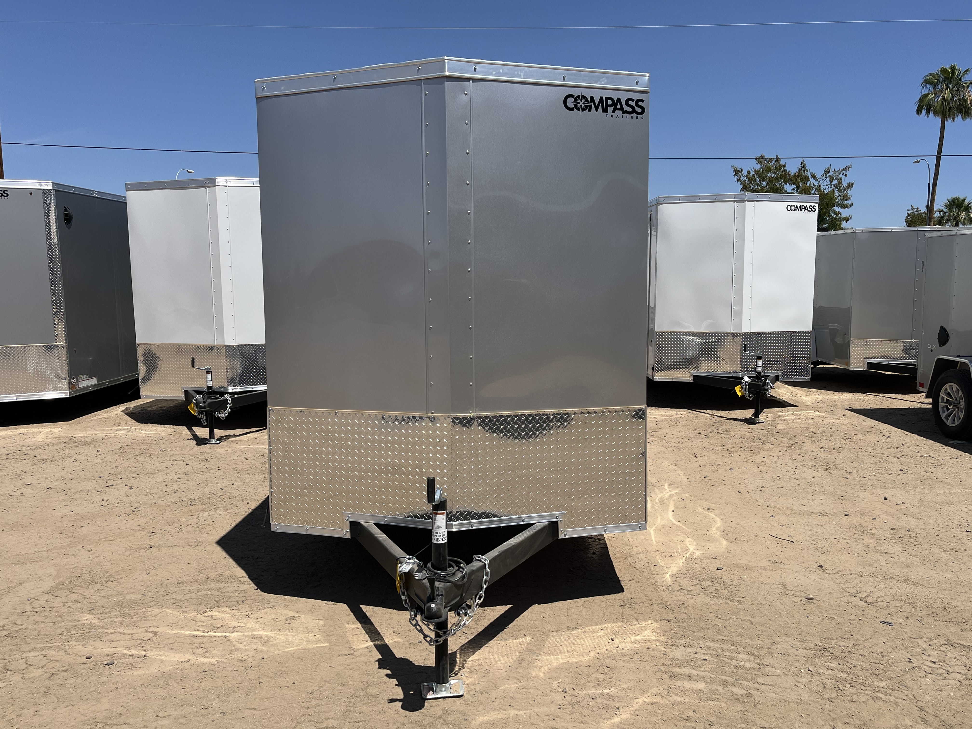 Compass 12x6 Indigo DLX, 3K GVWR, Ramp Door - Stock #CMP2859 - Image 10 of 10