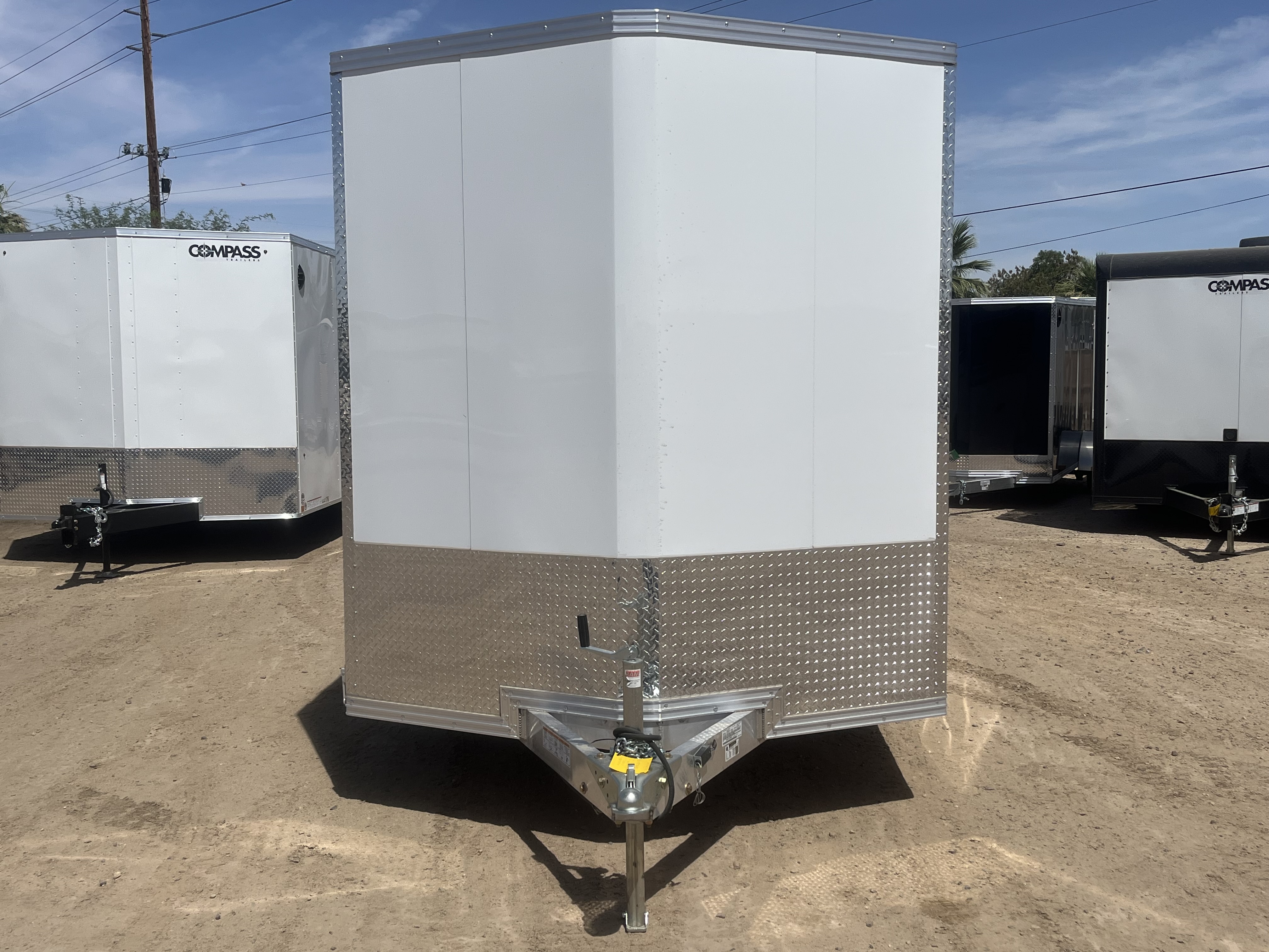 Alcom 14x7 All Aluminum, XLTP2 Enclosed, 7K GVWR, Side Door, Ramp Door - Stock #ALC236 - Image 9 of 9