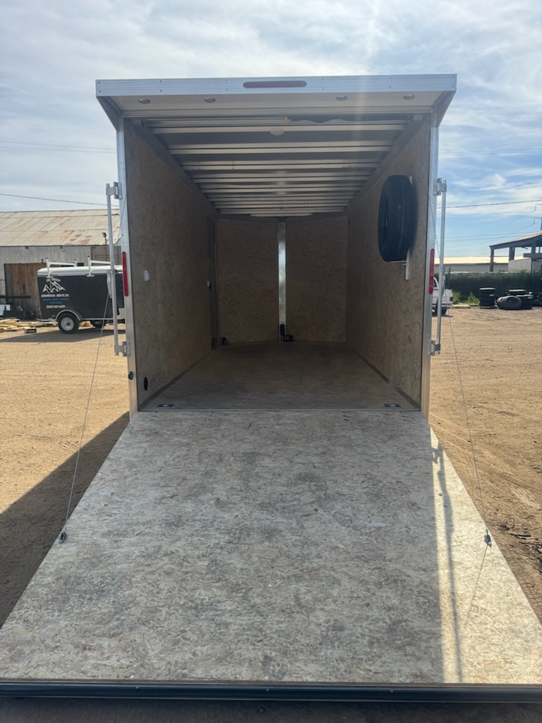 Alcom 16x7.4 All Aluminum NXT Car Hauler, 7K GVWR, Side Door, Ramp Door - Stock #ALC212 - Image 5 of 13
