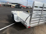 Aluma 12x77 All Aluminum, 3K GVWR, Heavy Single Axle, W/ Bi-Fold Tailgate (7712H-S-BT) Stock #ALU403 - Thumbnail 3
