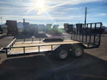ECHO 14x102" Tandem Axle, 7K GVWR, Drive Over Fenders, Utility Stock #ECH267 - Thumbnail 1