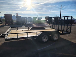 ECHO 14x102" Tandem Axle, 7K GVWR, Drive Over Fenders, Utility