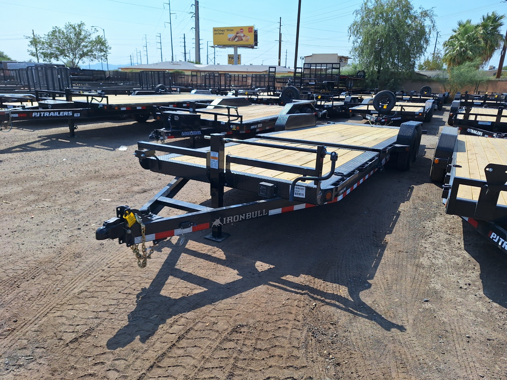 Norstar 24x83 Ironbull Tandem Axle, 14K GVWR, Low-Pro Gravity Tilt - Stock #NS503 - Image 2 of 6