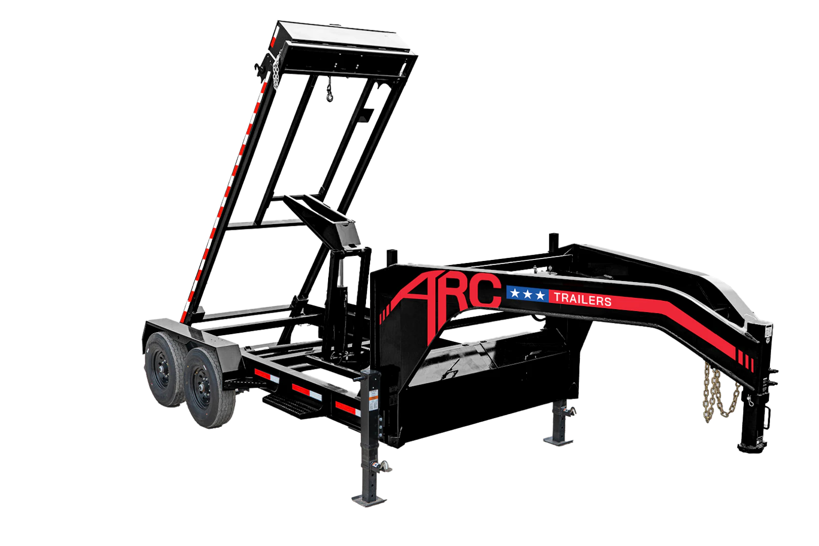A-GRD — 14K Gooseneck Roll Off Dump Trailer - Image 4